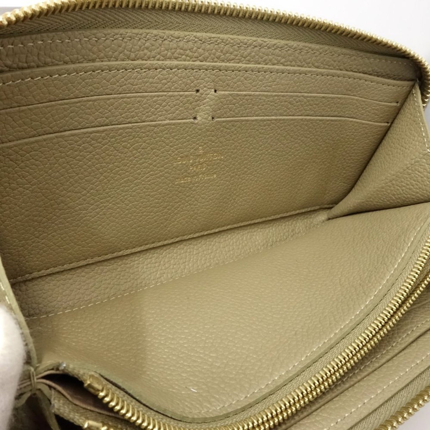 Louis Vuitton Louis Vuitton Long Wallet M82478 Portefeuille Clemence Monogram Bicolor Empreinte