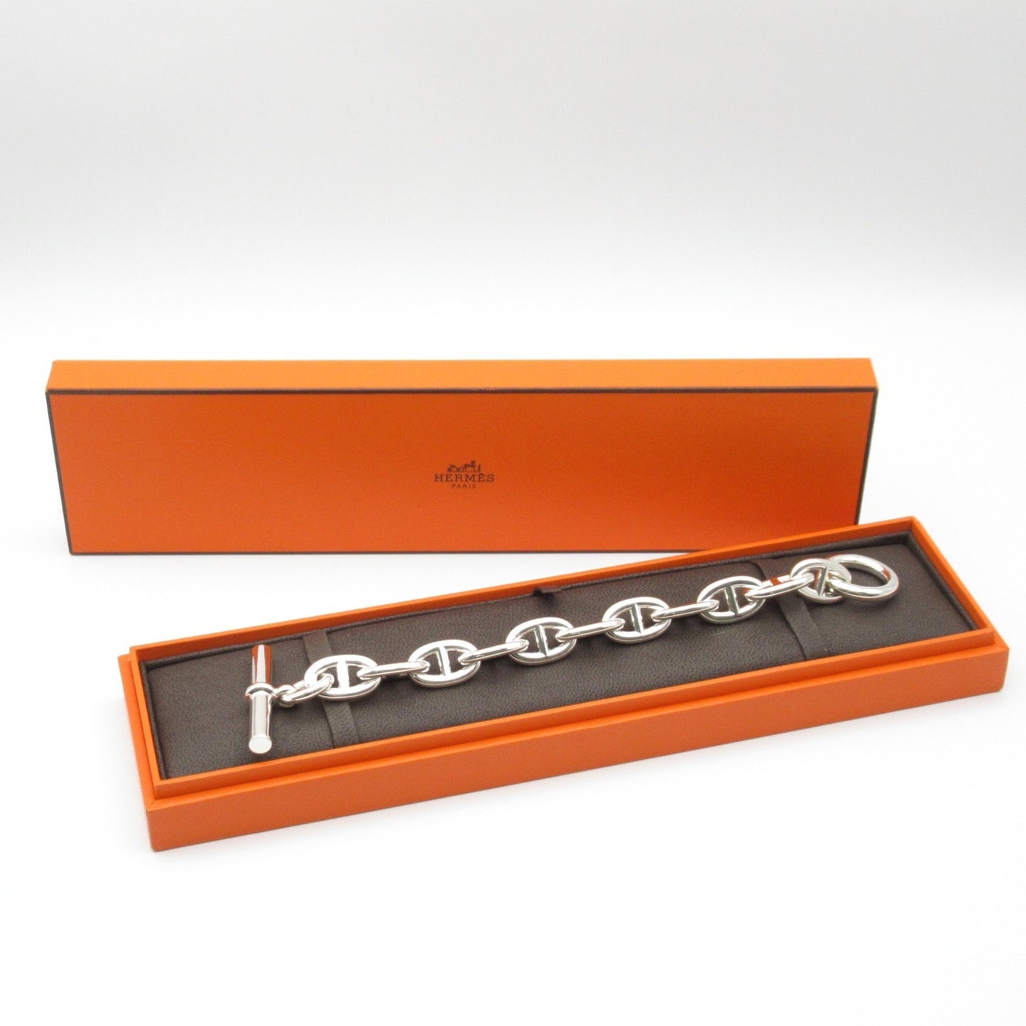 Hermes Herms Chaine D'Ancre Tgm Bracelet