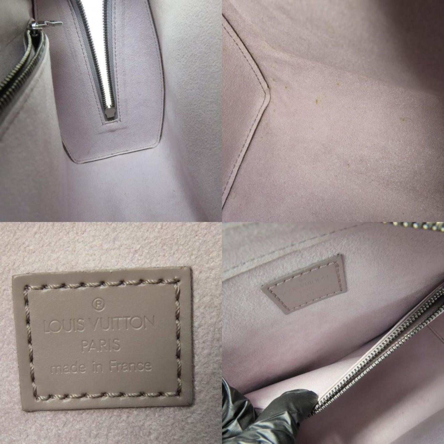 Louis Vuitton Handbag Pont Neuf M5205B Epi Leather Lilac Purple
