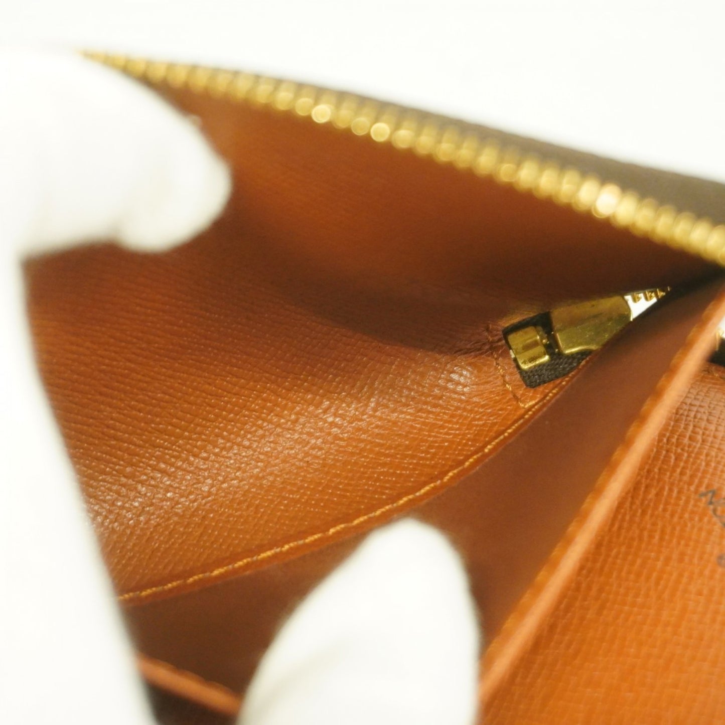 Louis Vuitton Monogram Pochette 6 Cls Key Case M62610 Brown