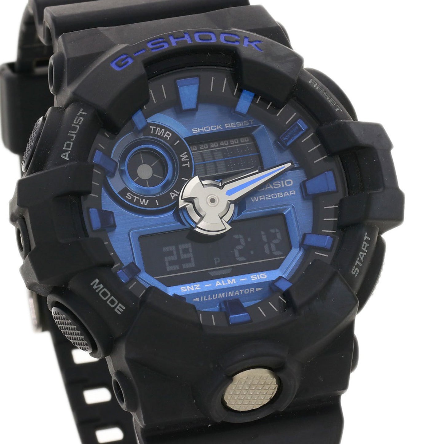 Casio Ga-710 G-Shock G-Shock Watch Stainless Steel Resin