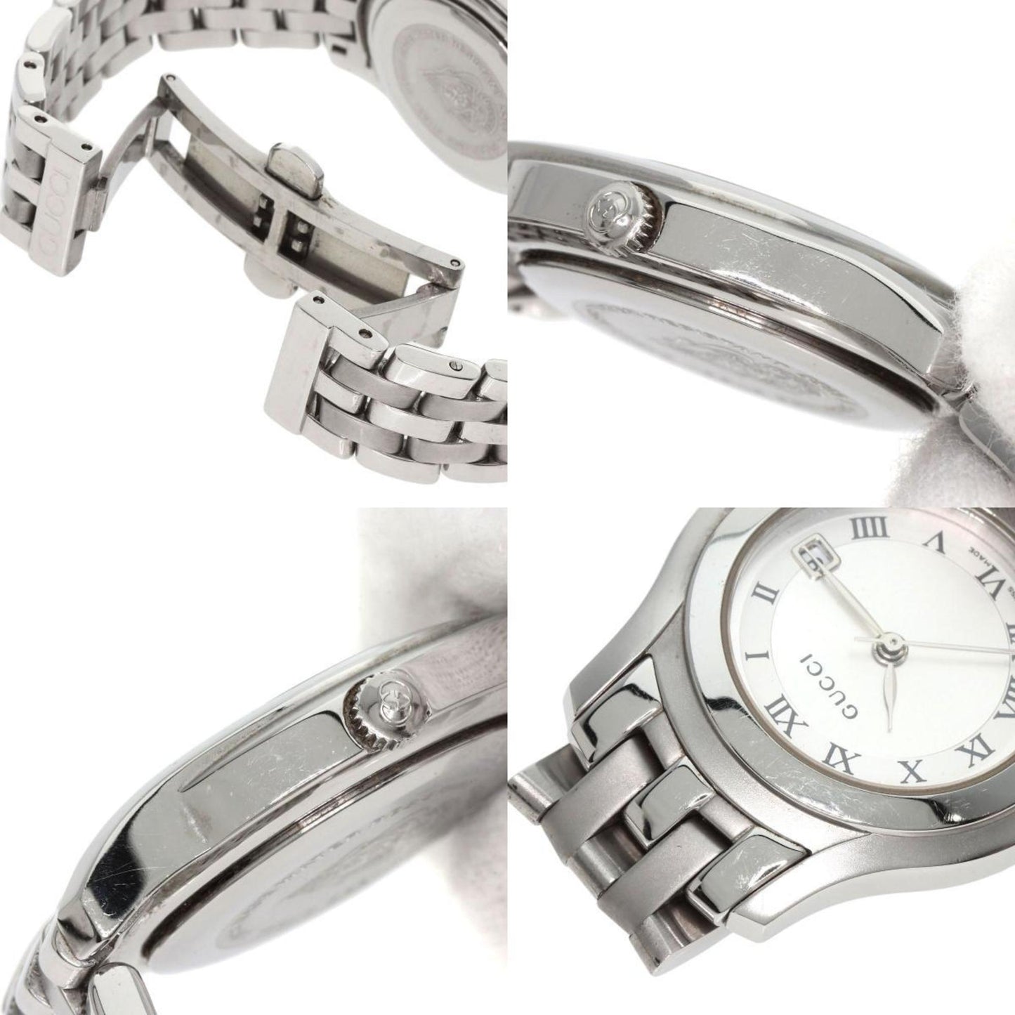 Gucci 5500L Watch Stainless Steel Ss