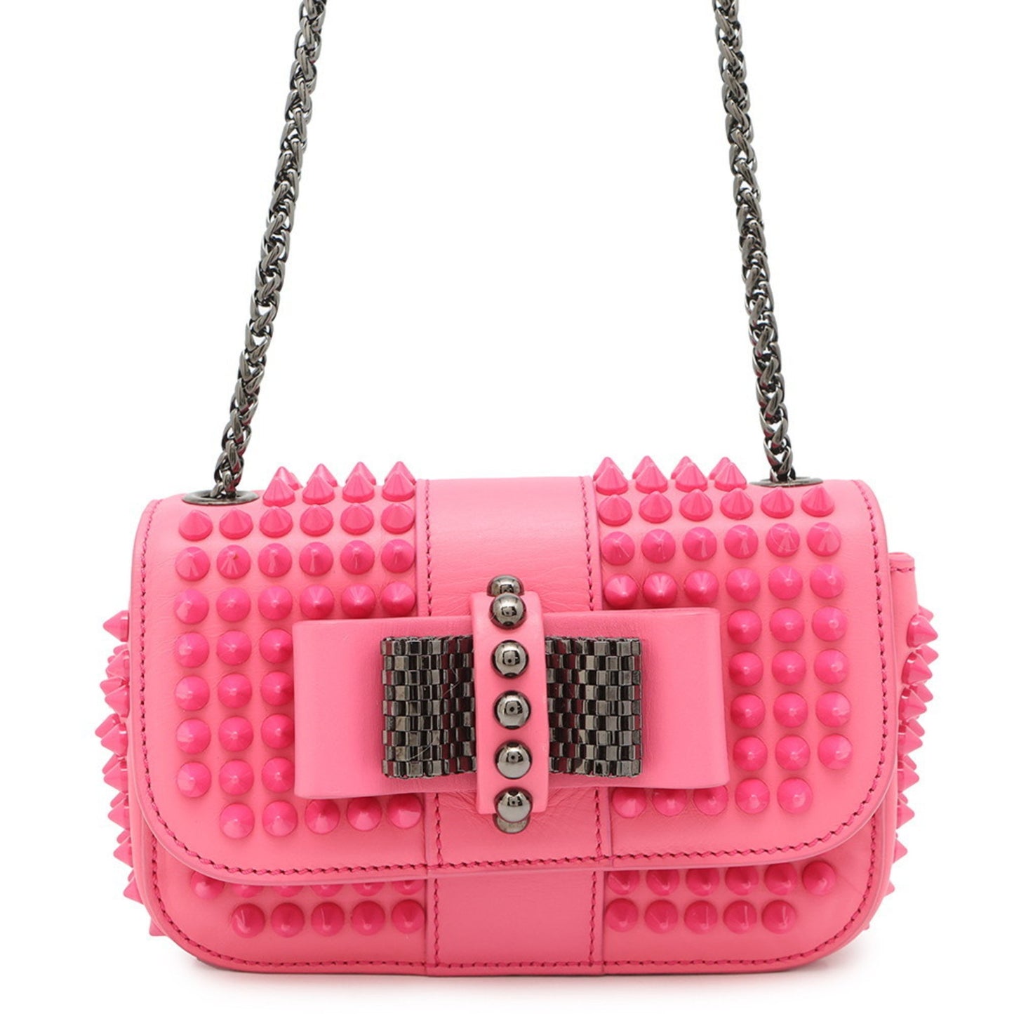 Christian Louboutin Chain Shoulder Bag Sweet Charity Leather Bags