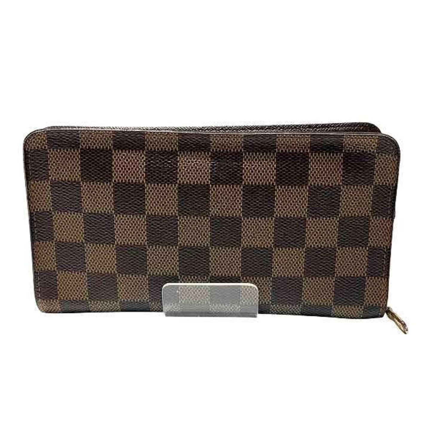 Louis Vuitton Damier Porto Monegasque Zip M61728 Round Long Wallet