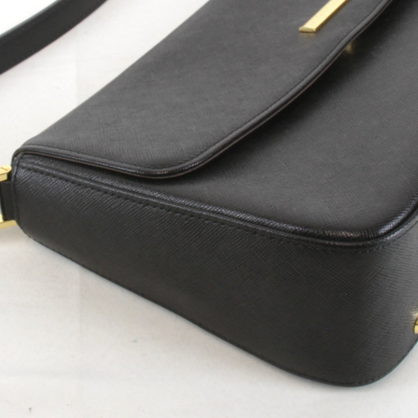 Burberry Shoulder Bag Leather Black