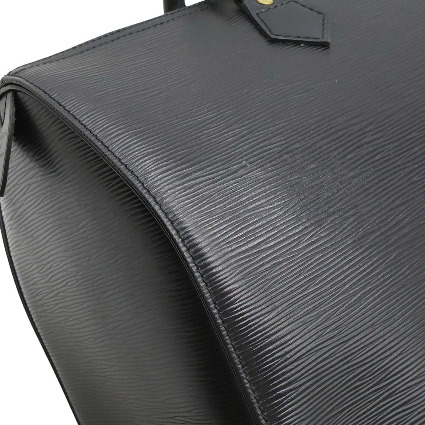 Louis Vuitton Epi Speedy 35 Handbag/Boston Bag In Leather Noir And Black