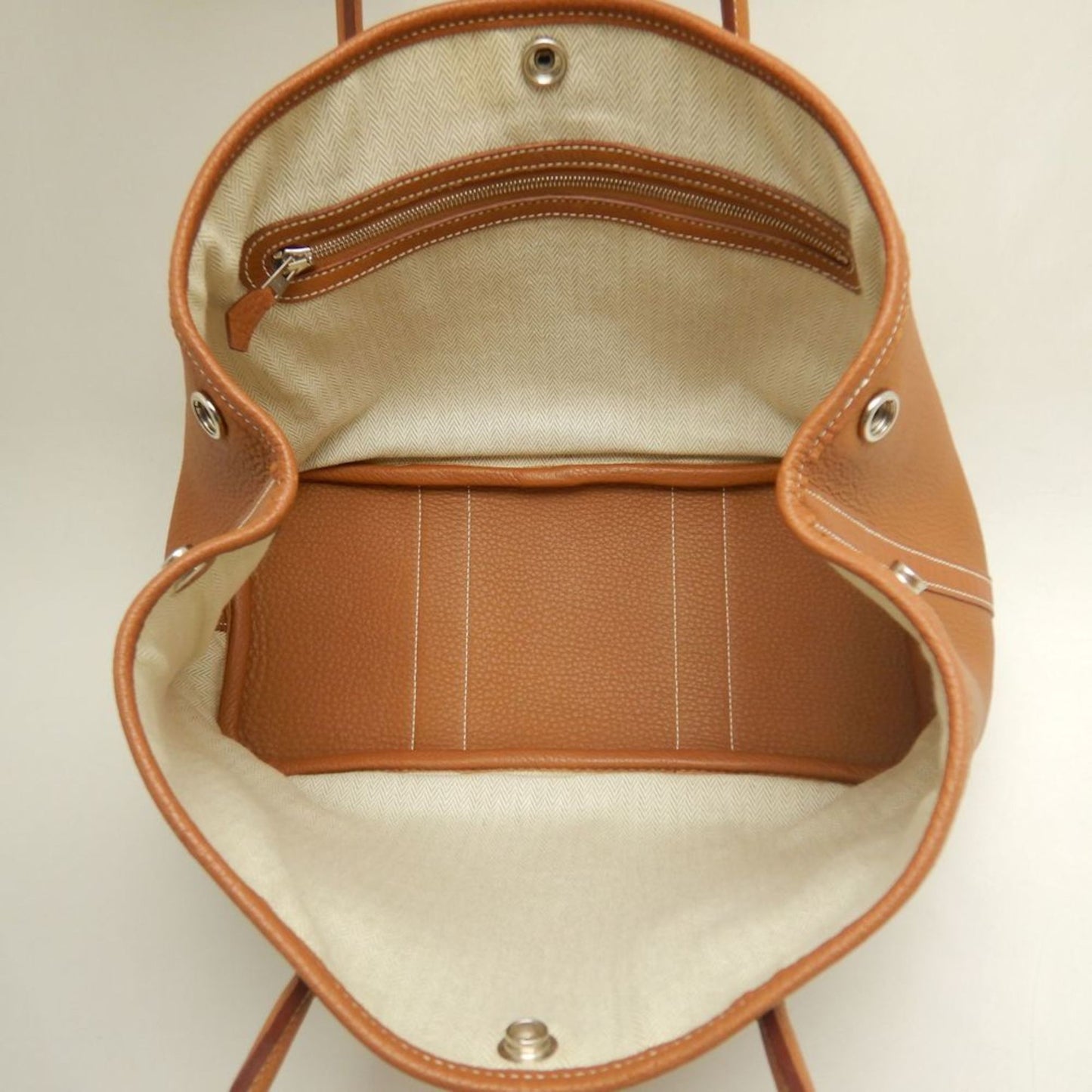 Hermes Garden Tpm Handbag Negonda Gold 252920