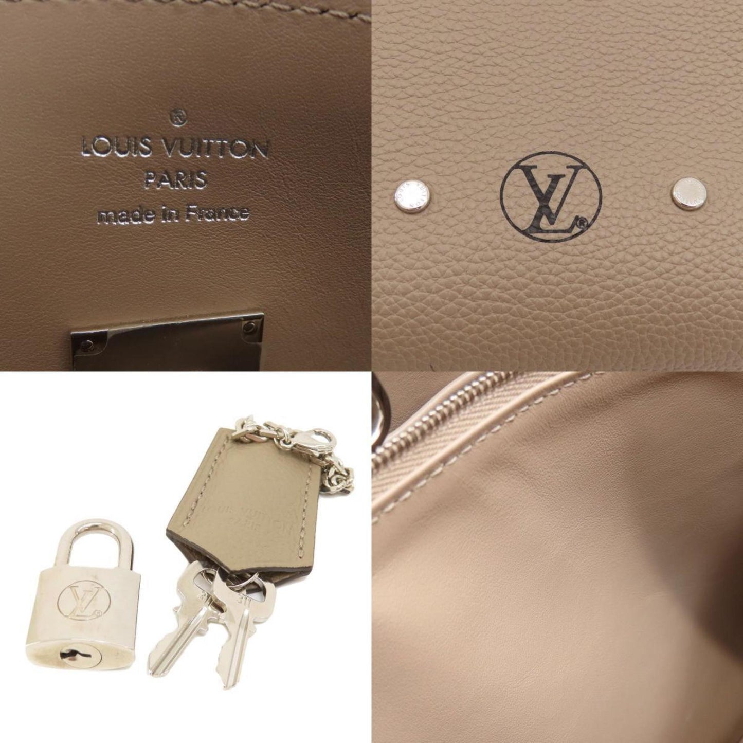 Louis Vuitton M51685 Mira Mm Tourterelle Handbag Taurillon Leather