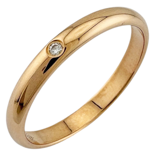 (18K) Cartier Band Ring Pink Gold