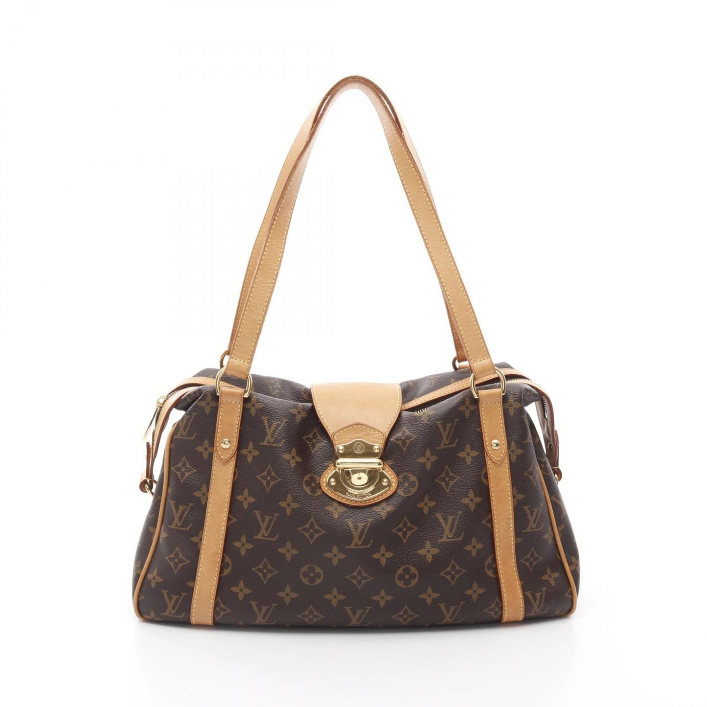 Louis Vuitton Stresa Pm Shoulder Bag Coated Canvas Leather Monogram