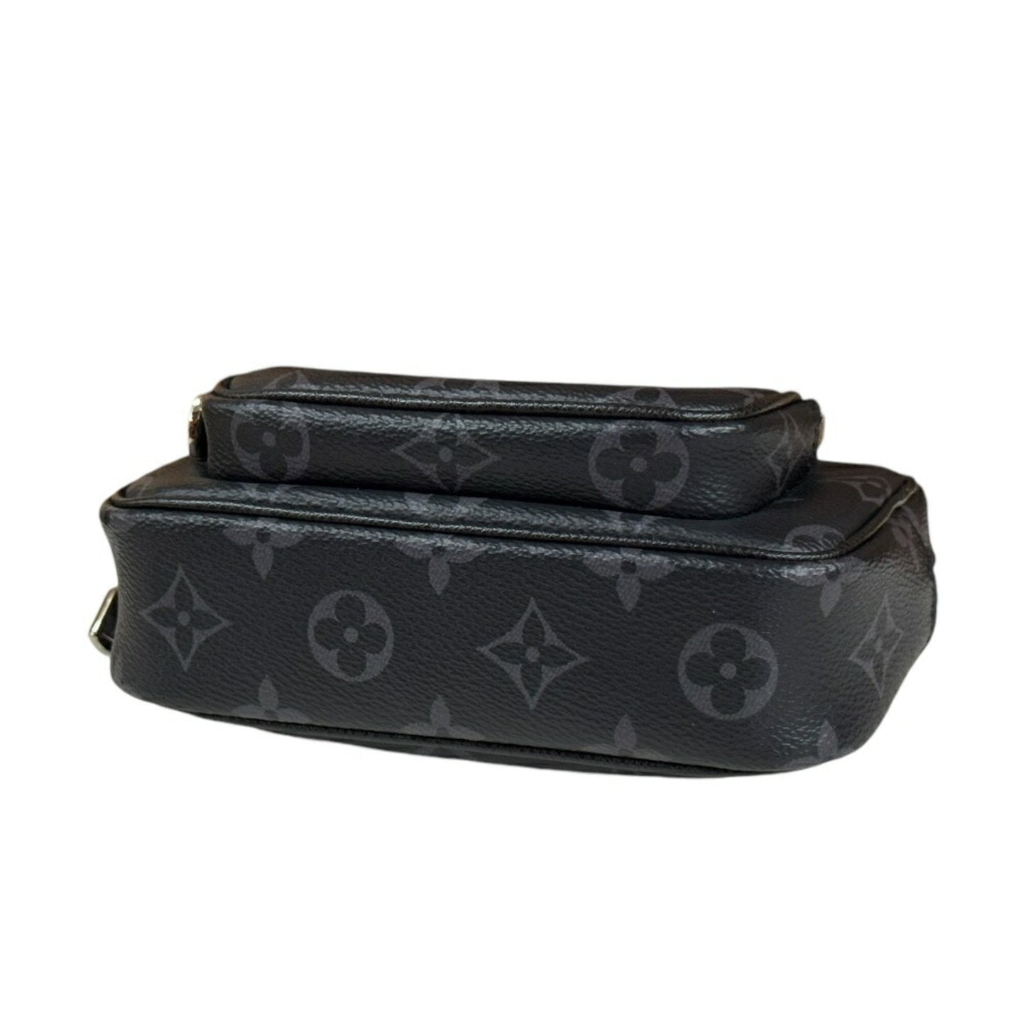 Louis Vuitton Outdoor Pochette Taiga Rama Shoulder Bag Monogram Eclipse M30755 Black