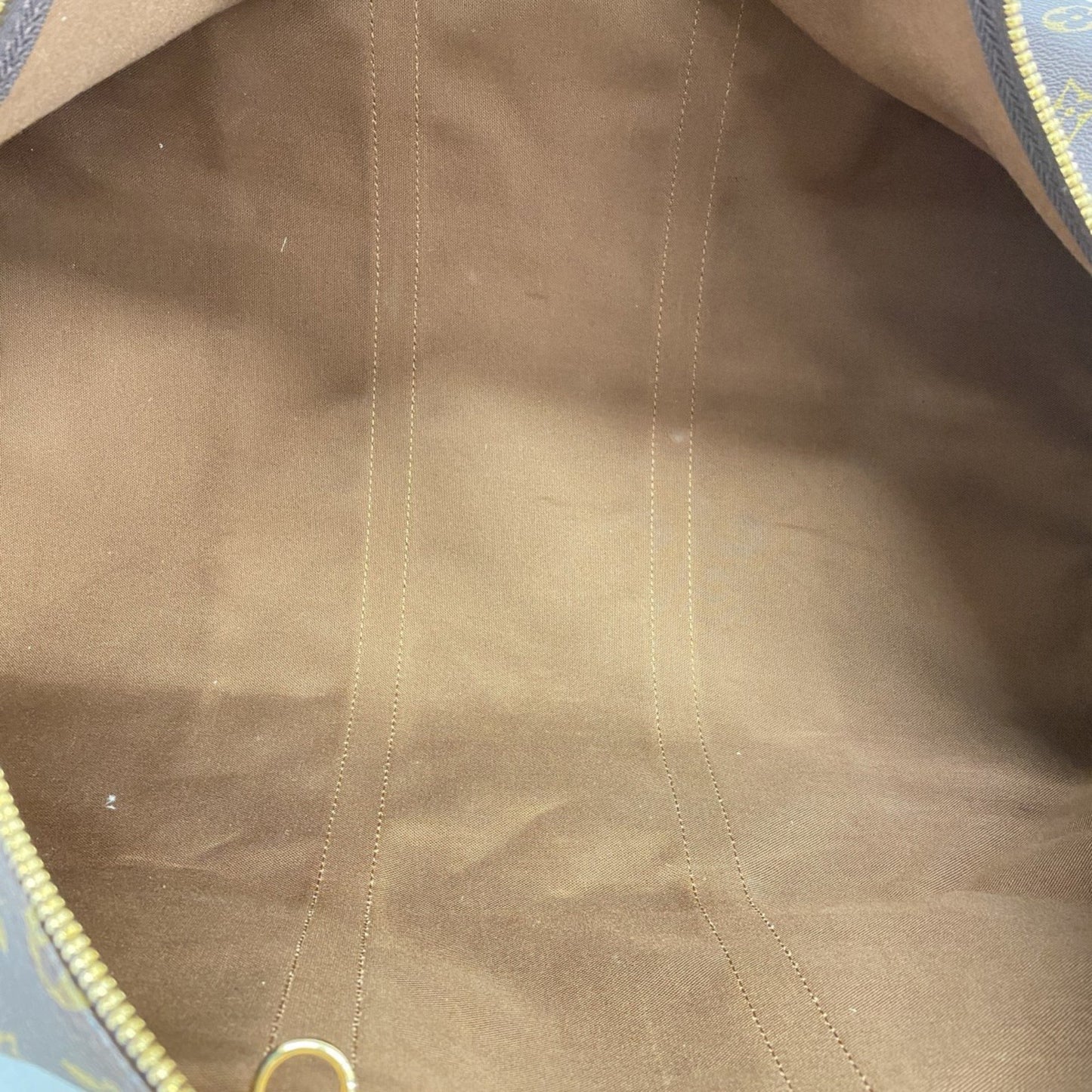 Louis Vuitton Monogram Keepall 55 Boston Bag M41424 Brown