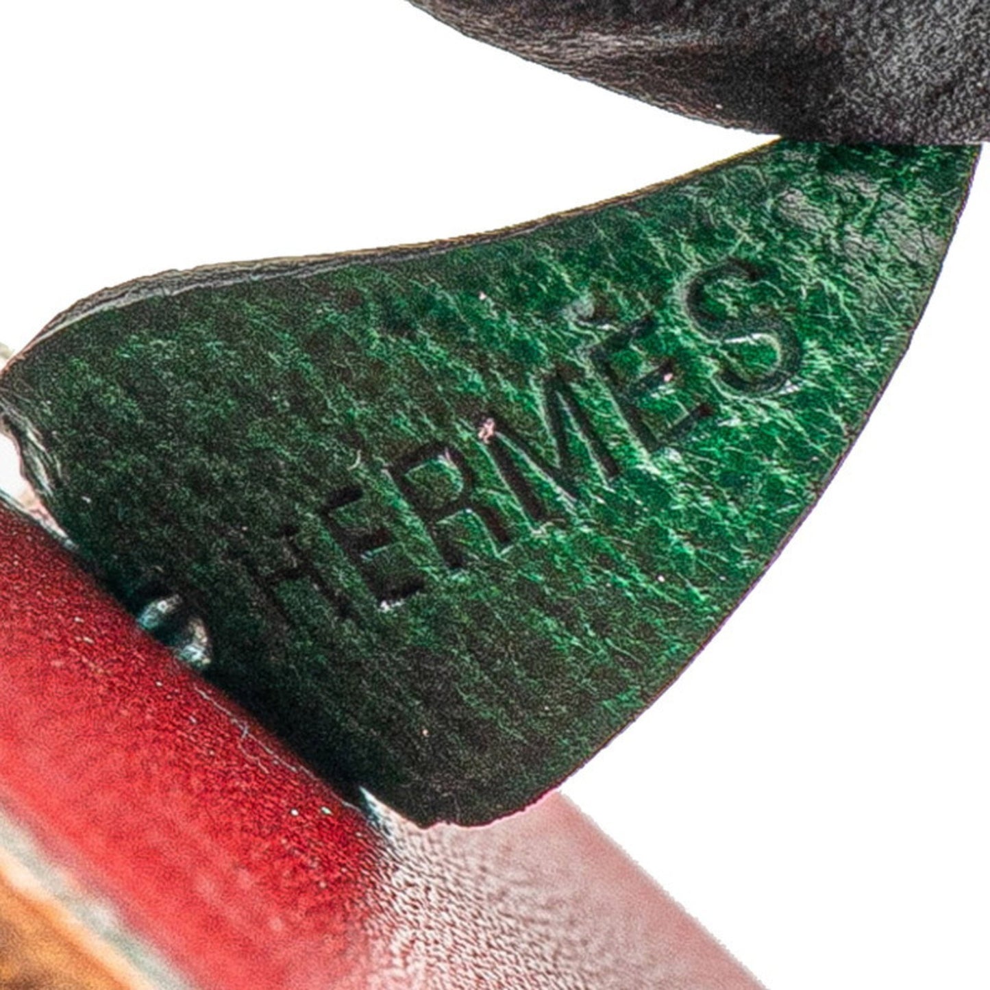 Hermes Apple Motif Charm In Silver