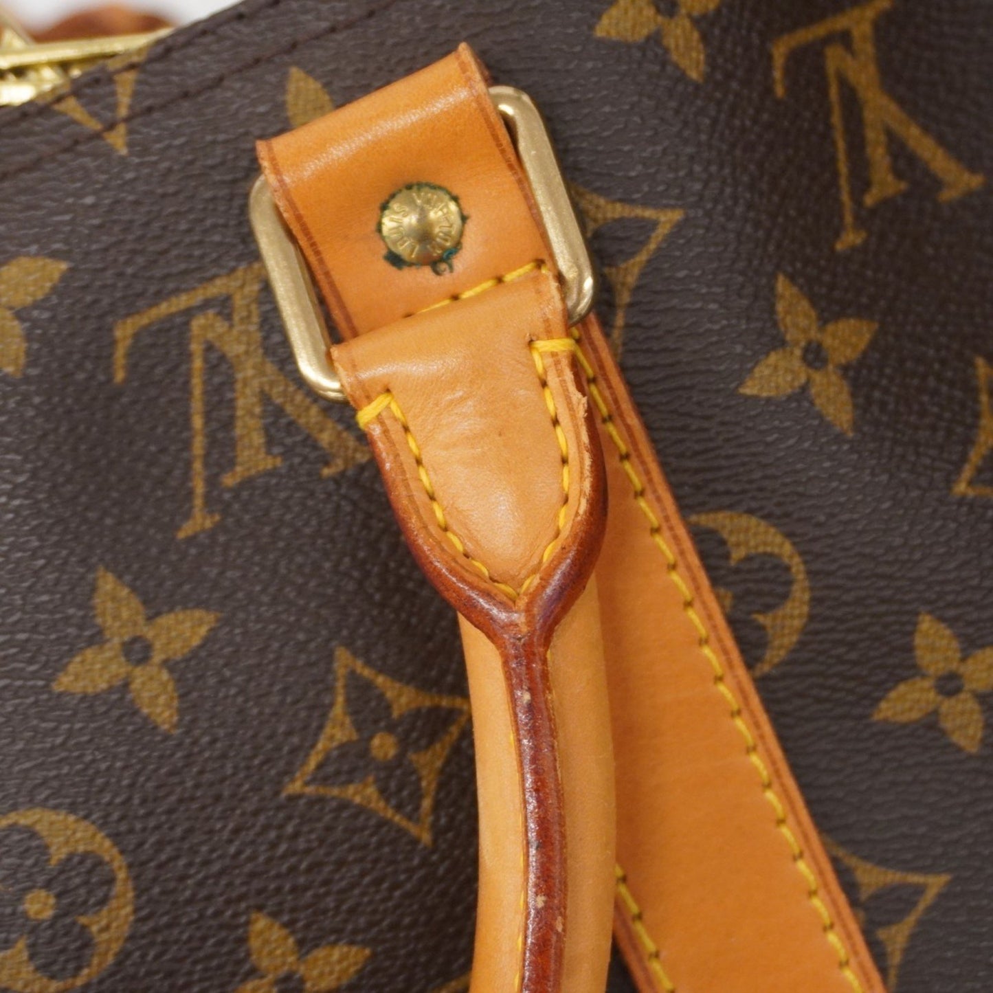 Louis Vuitton Monogram Keepall 50 Boston Bag M41426 Brown