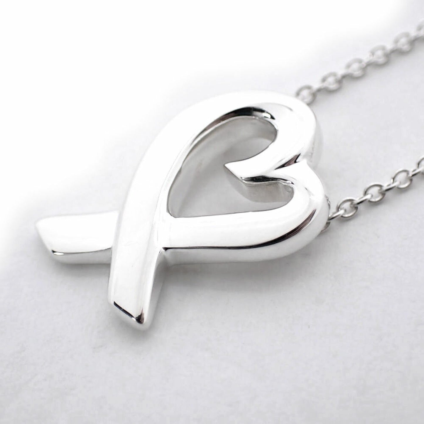 Tiffany Tiffany 925 Loving Heart Pendant Necklace