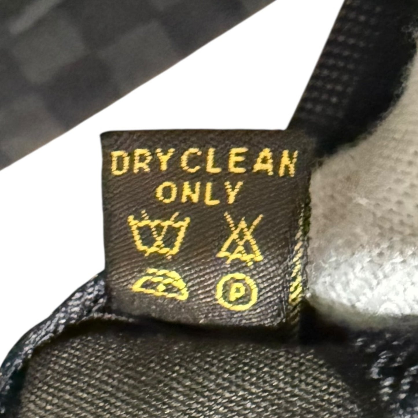 Louis Vuitton Damier Graphite 100% Silk Tie