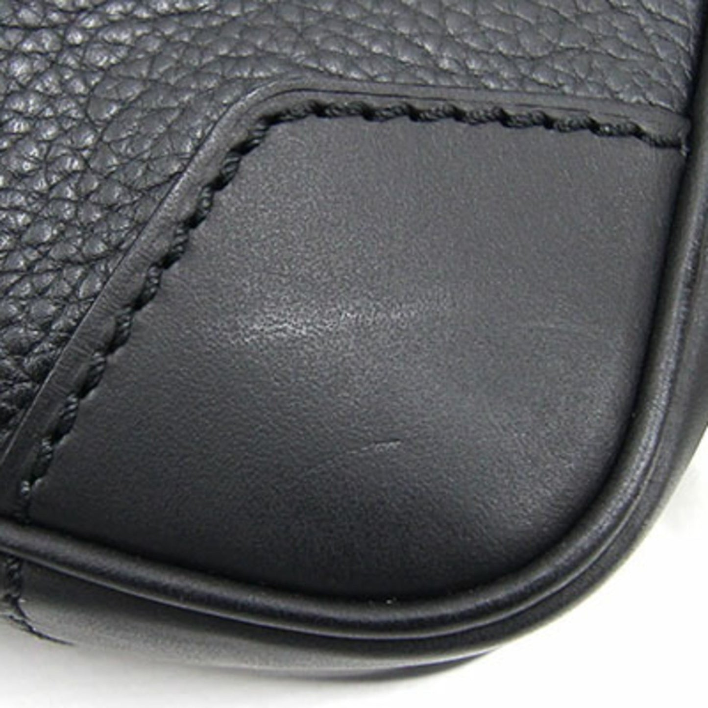 Dunhill Boston Series Second Bag L3V390B Black Leather Clutch
