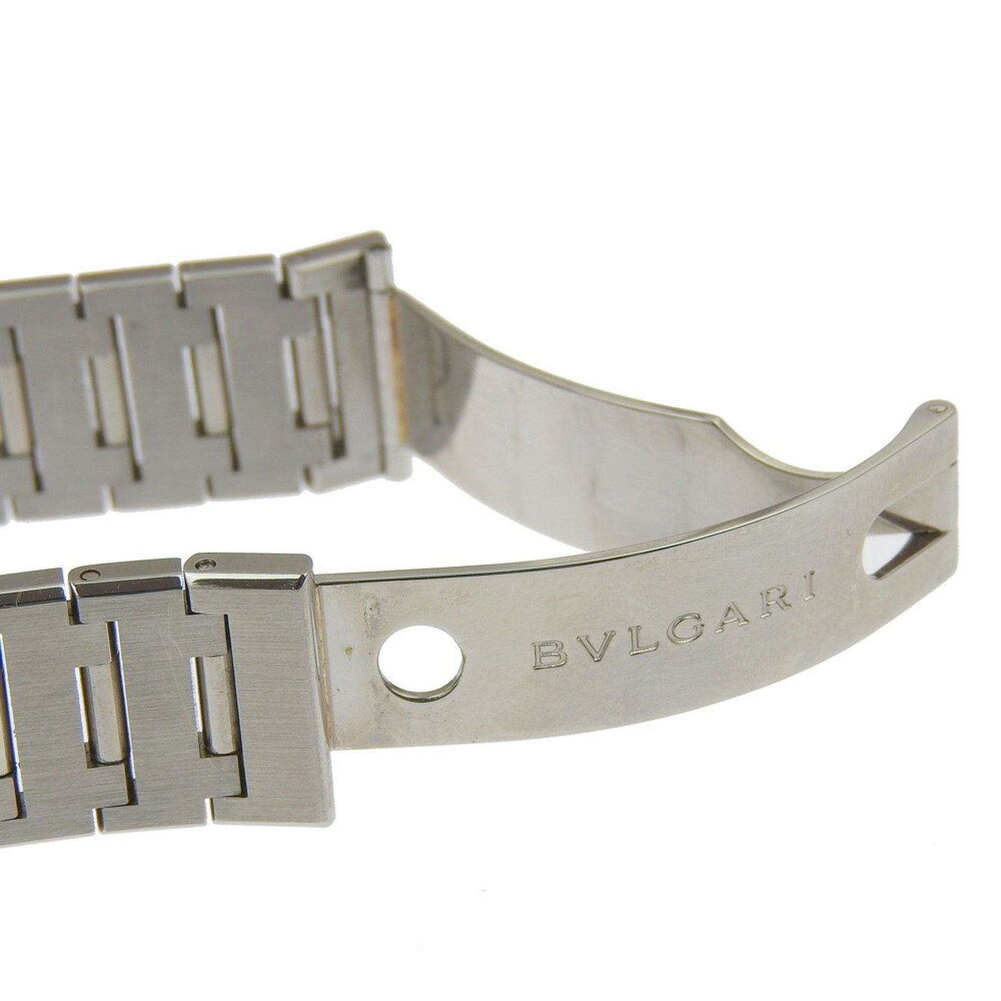 Bvlgari Wristwatch Date Bb33Ss Stainless Steel Automatic Black Dial Bvlgari Boys