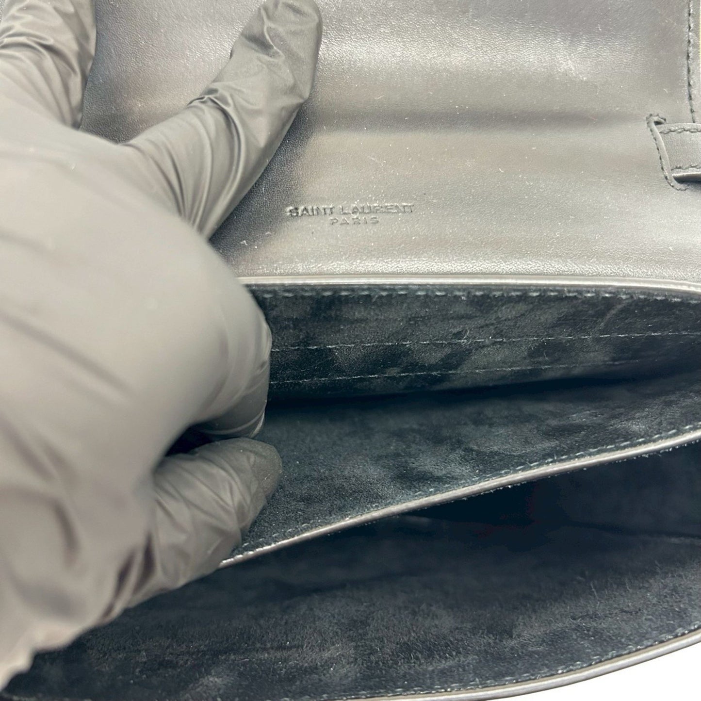 Yves Saint Laurent Saint Laurent Paris Kaia Small Ysl Logo Calf Leather Mini Shoulder Bag