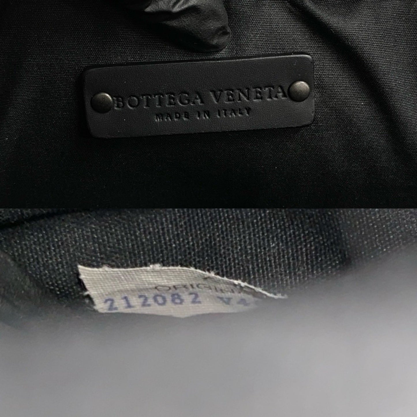 Bottega Veneta Intrecciato Leather Mini Boston Bag In Black