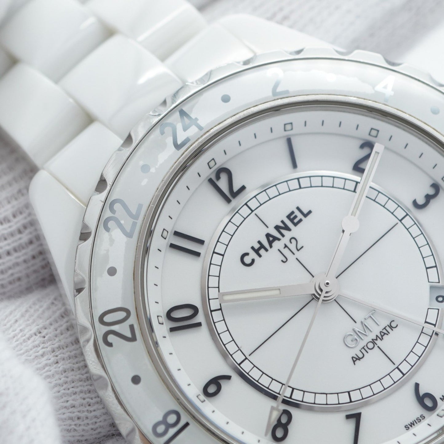 Chanel J12 H2126 White Dial