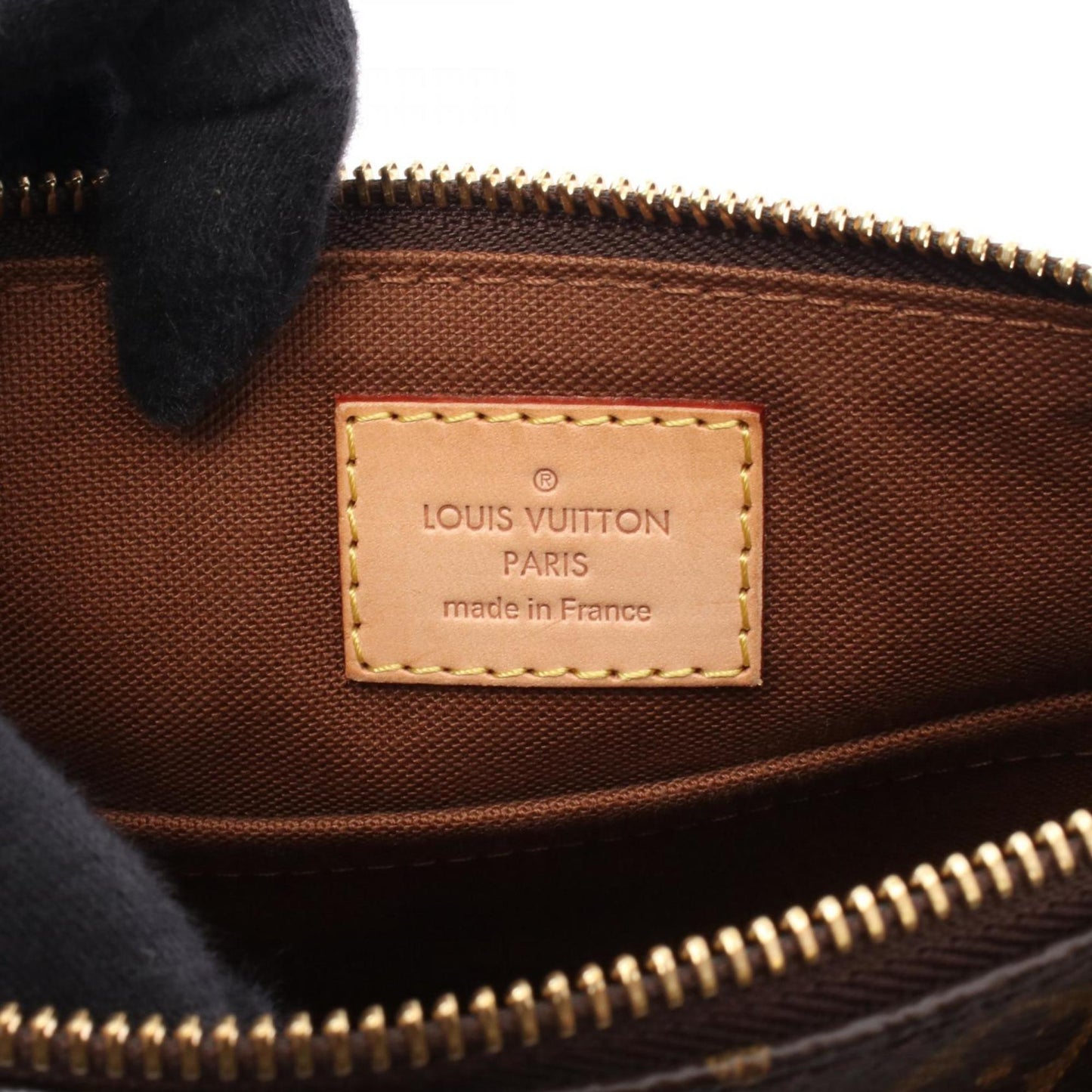 Louis Vuitton Valmy Pochette Shoulder Bag In Coated Canvas And Leather With Monogram Design