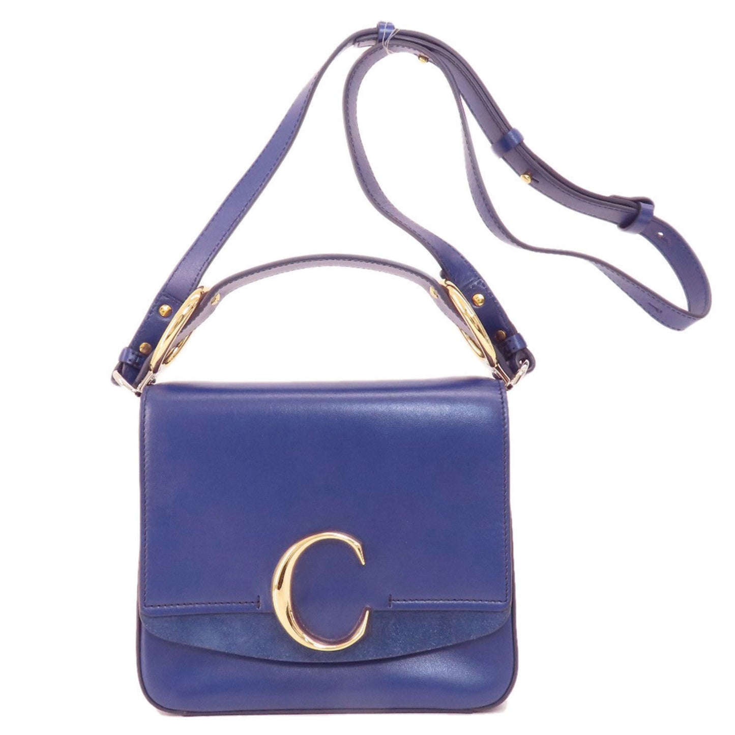Chlo Chloe C Long Shoulder Bag Leather