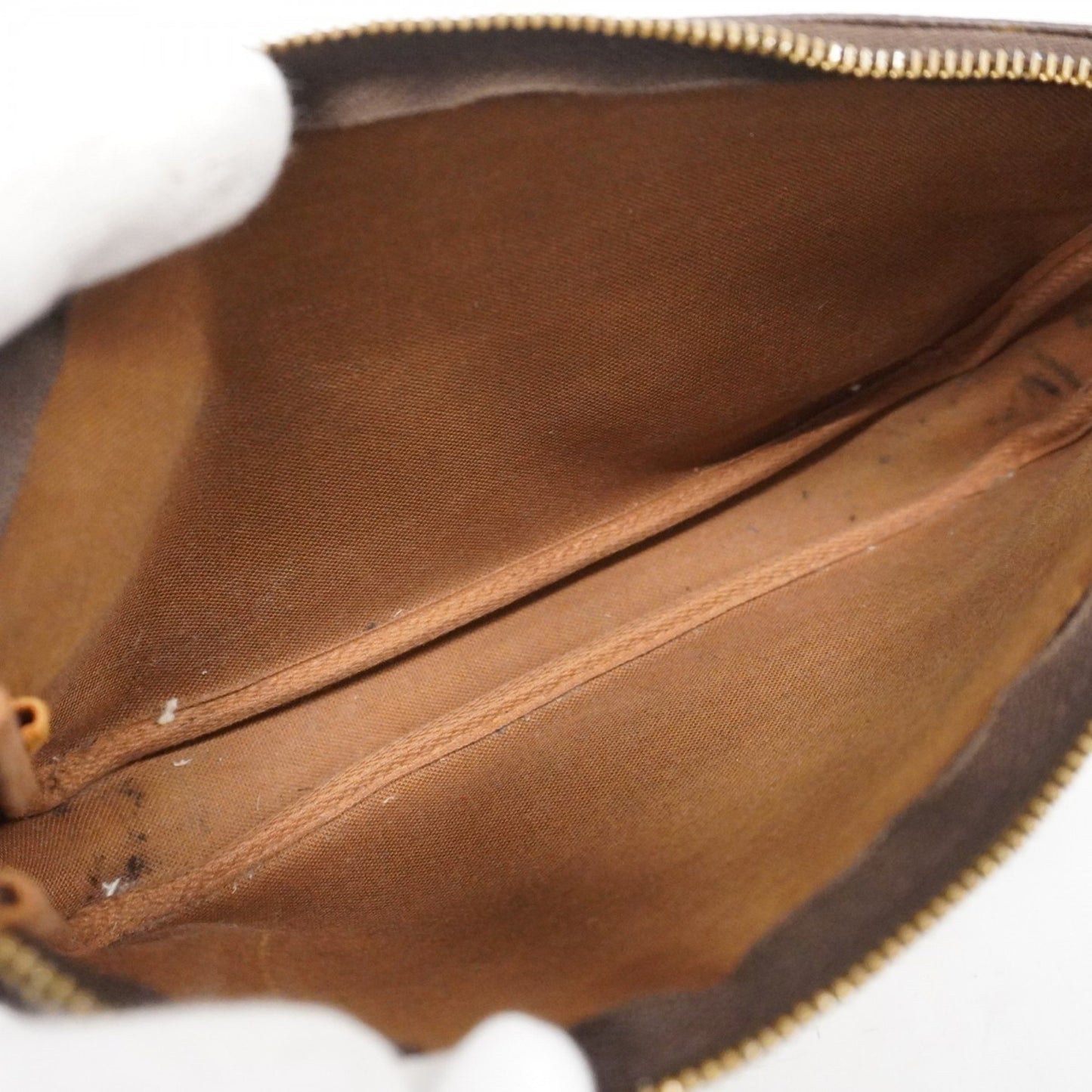 Louis Vuitton Monogram Pochette Accessoires M51980 Brown
