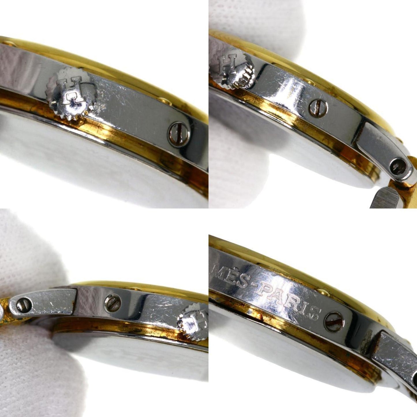 Hermes Clipper Watch Stainless Steel Ssxgp
