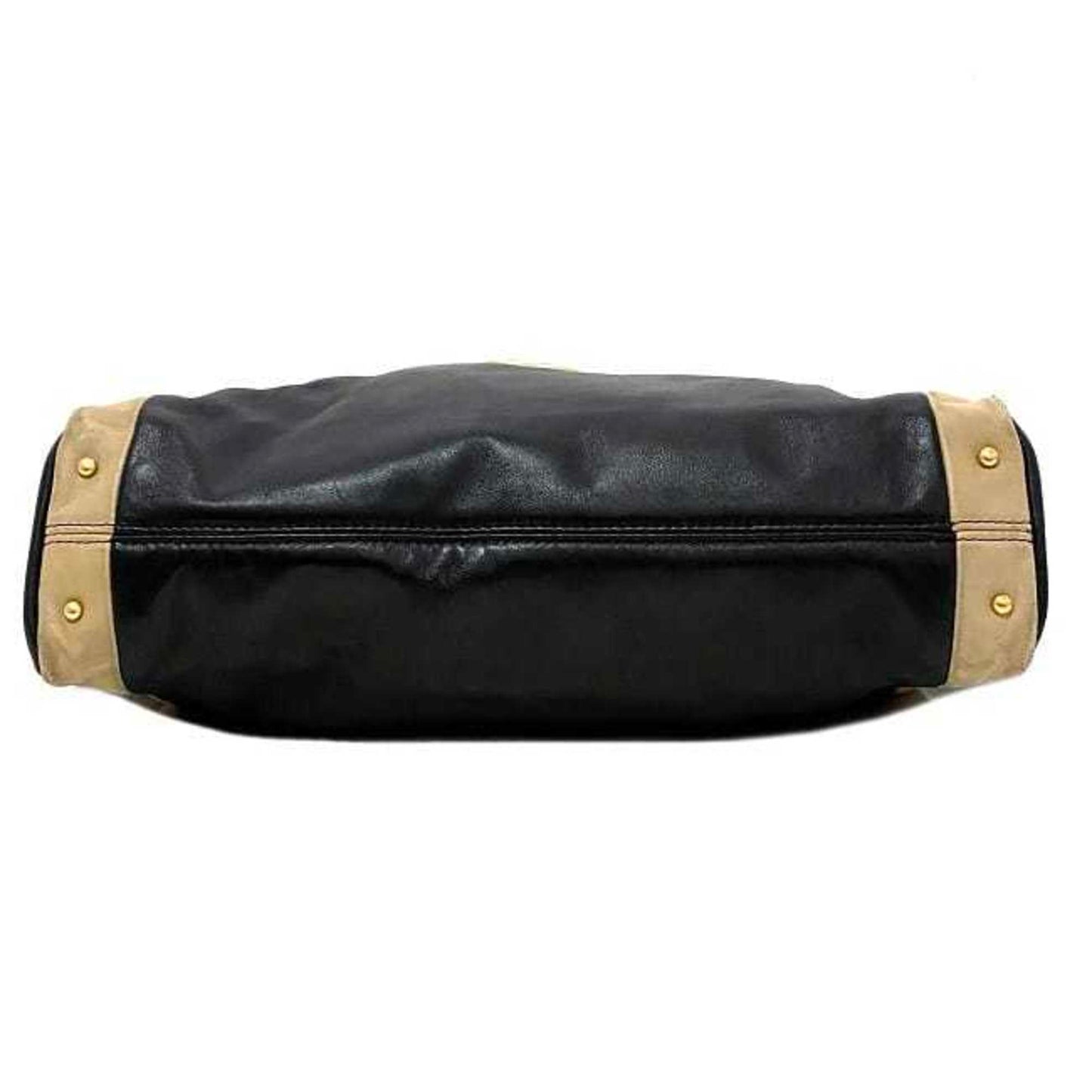 Chanel Chain Tote Bag Black Beige Gold Cocomark Leather Lambskin 7Th Chanel Big Soft
