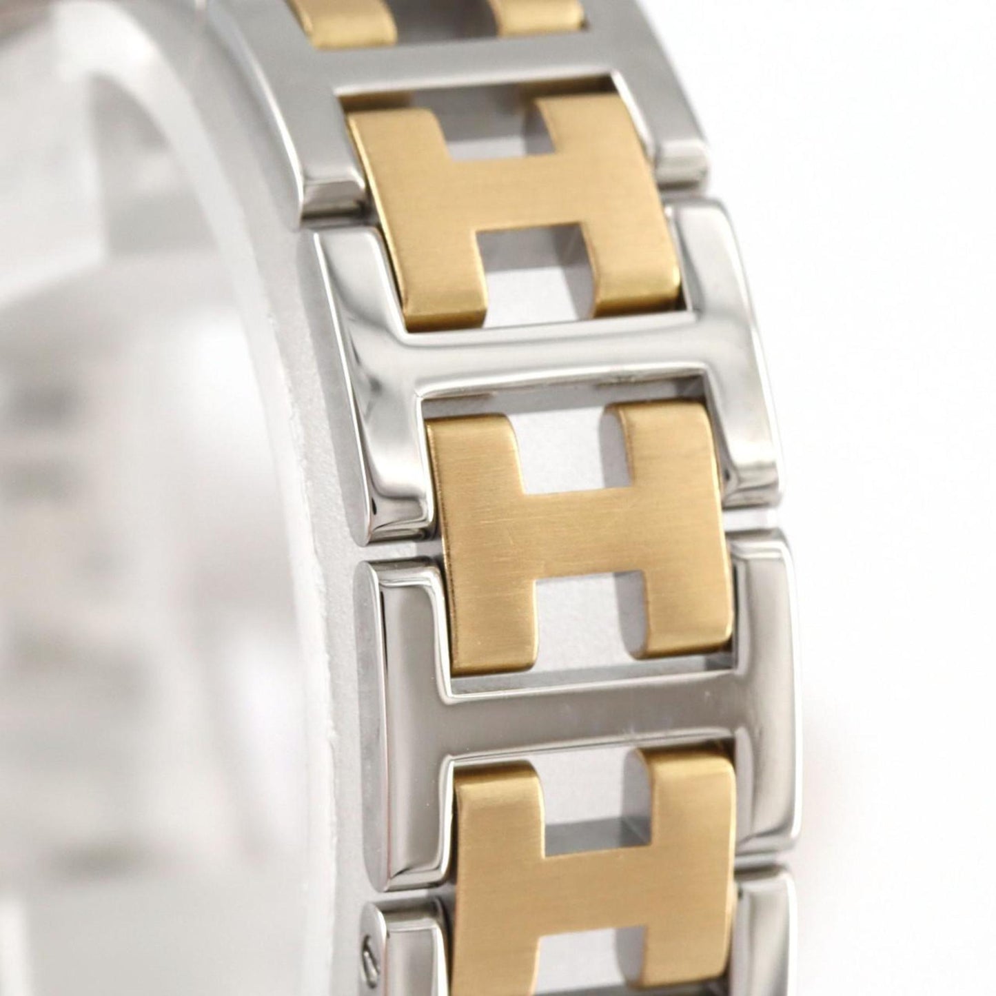 Hermes Clipper Combi Cl4.220 Ssxgp Quartz Watch