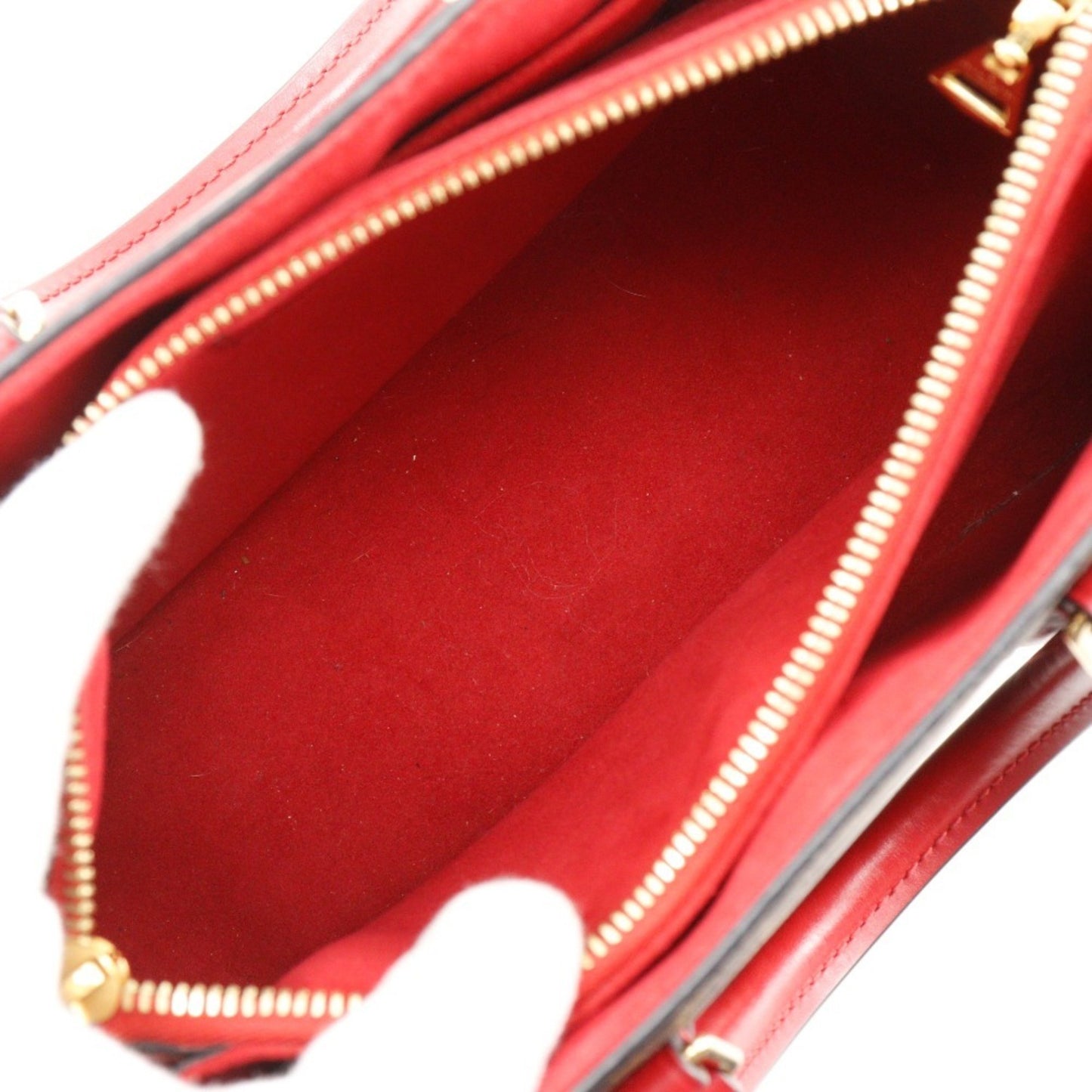 Louis Vuitton Louis Vuitton Soufflotnv Bb Handbag M44818 Monogram Canvas 2020 Brown/Red Tr1290
