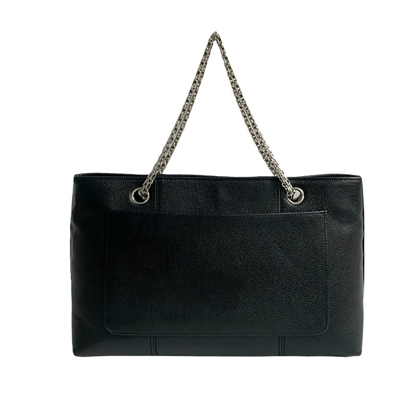 Chanel Coco Mark Leather Tote Bag