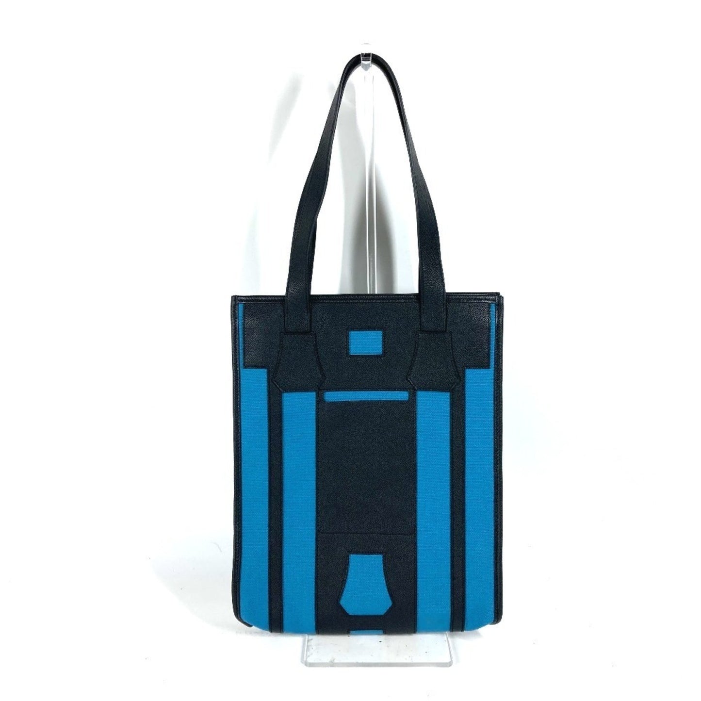 Hermes Hermes Bicolor Petit H Bag Vertical Tote Shoulder Taurillon Clemence