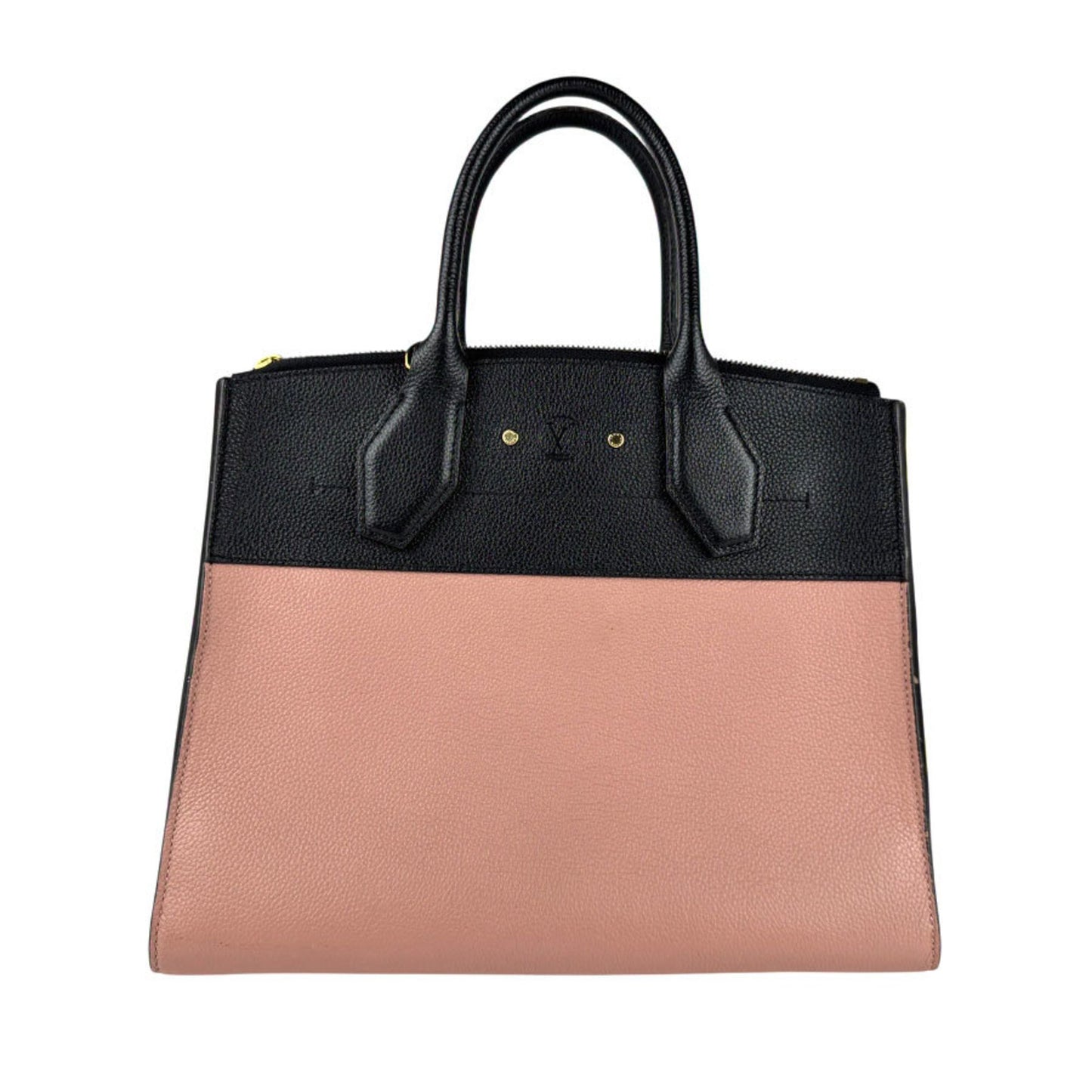 Louis Vuitton City Steamer Mm Leather Magnolia Handbag Shoulder Bag M53019 Z6757
