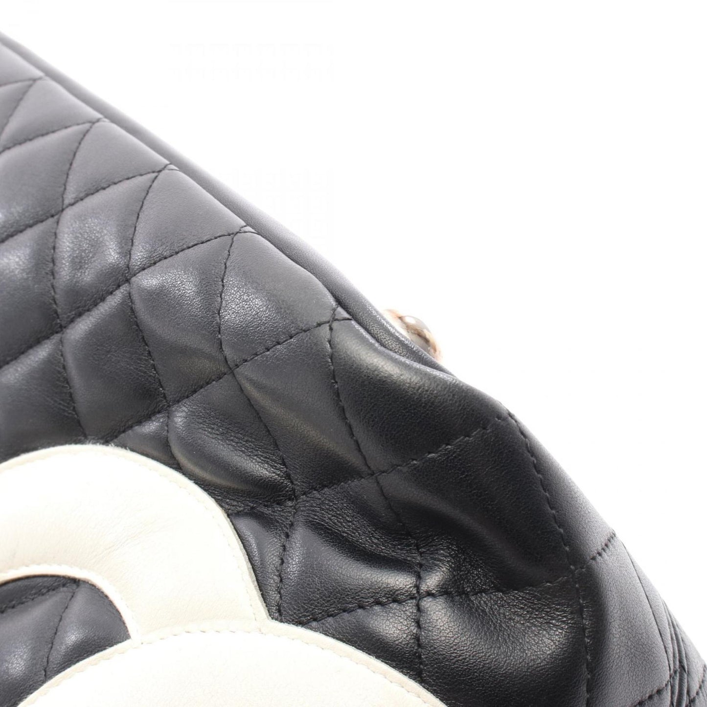 Chanel Cambon Line Large Tote Bag Lambskin (Sheepskin)