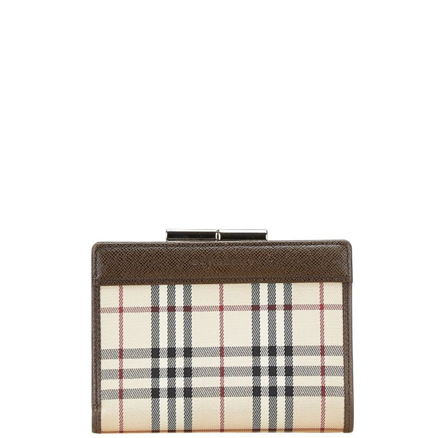 Burberry Nova Check Bifold Wallet In Beige