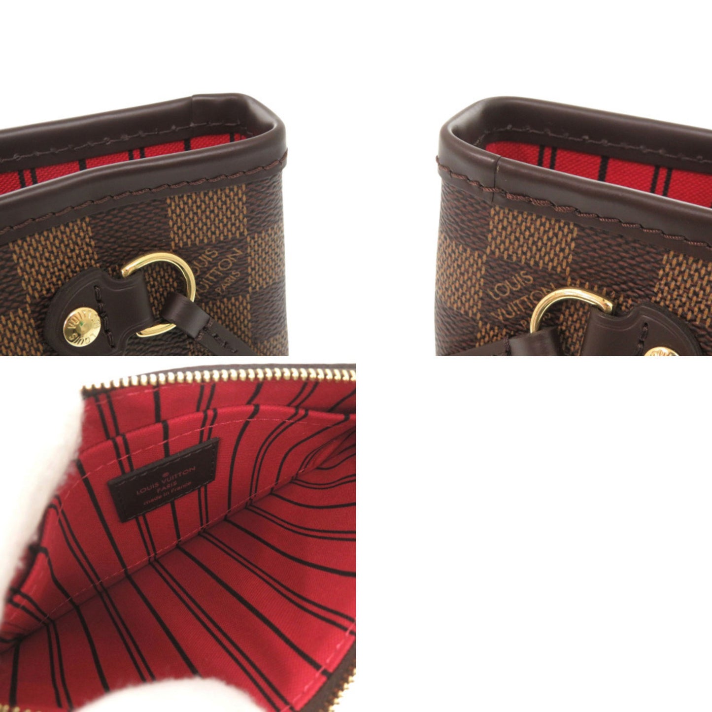 Like New Louis Vuitton Neverfull Pm Damier Brown Tote Bag