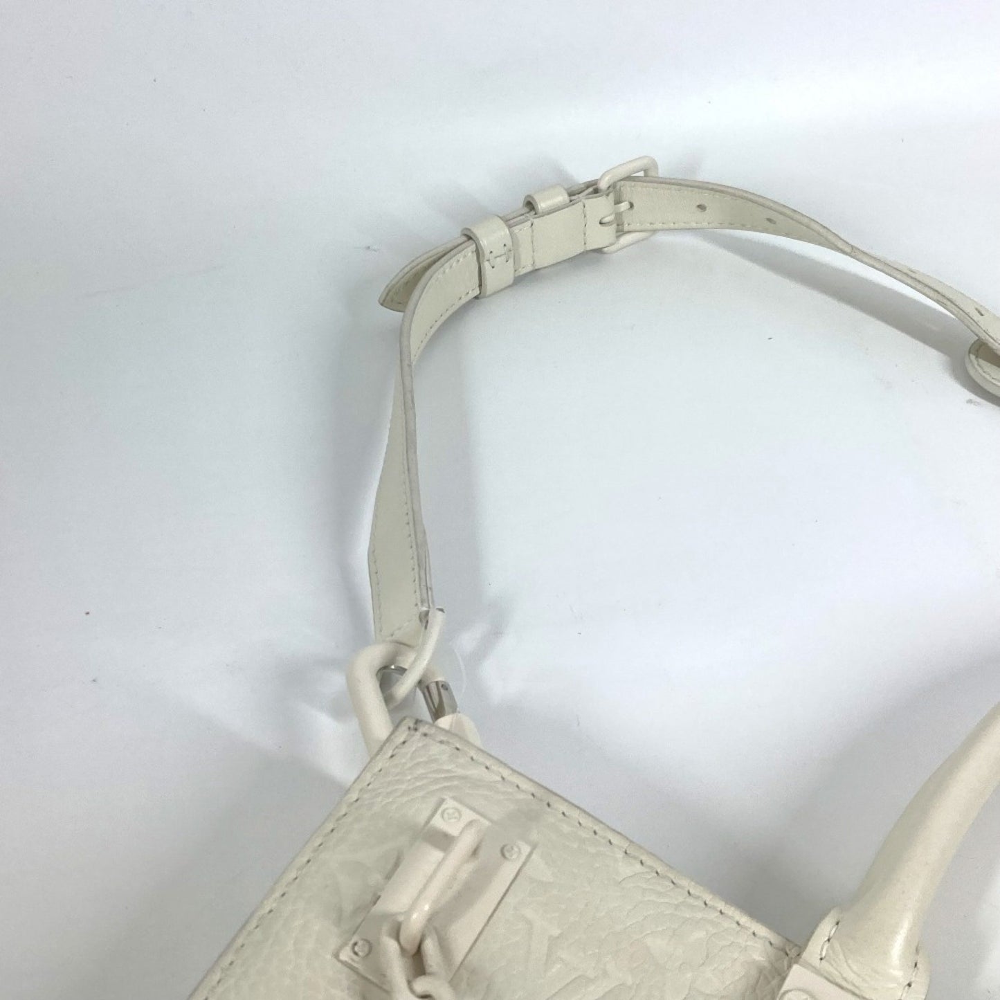 Louis Vuitton M53265 Monogram Taurillon Sac Plat Handbag Tote Bag 2Way Shoulder Leather