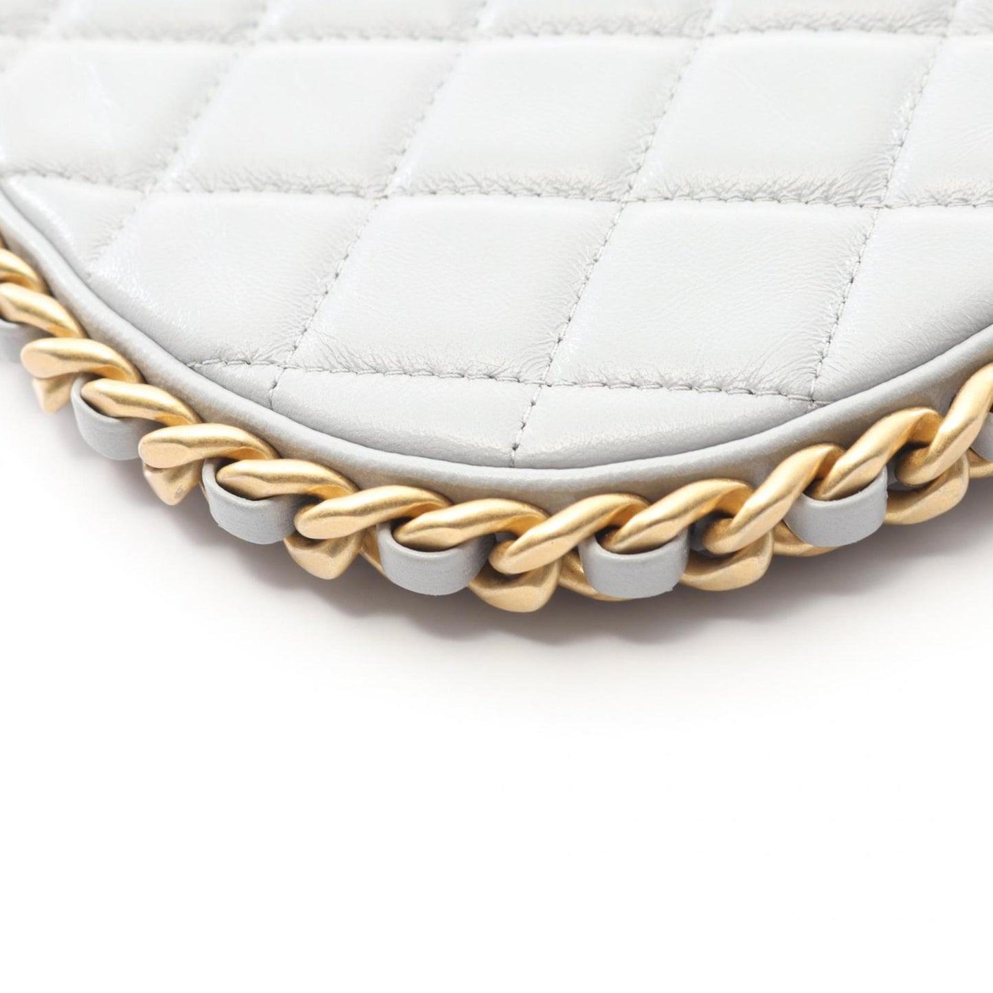 Chanel Matelasse Shoulder Bag In Lambskin Leather