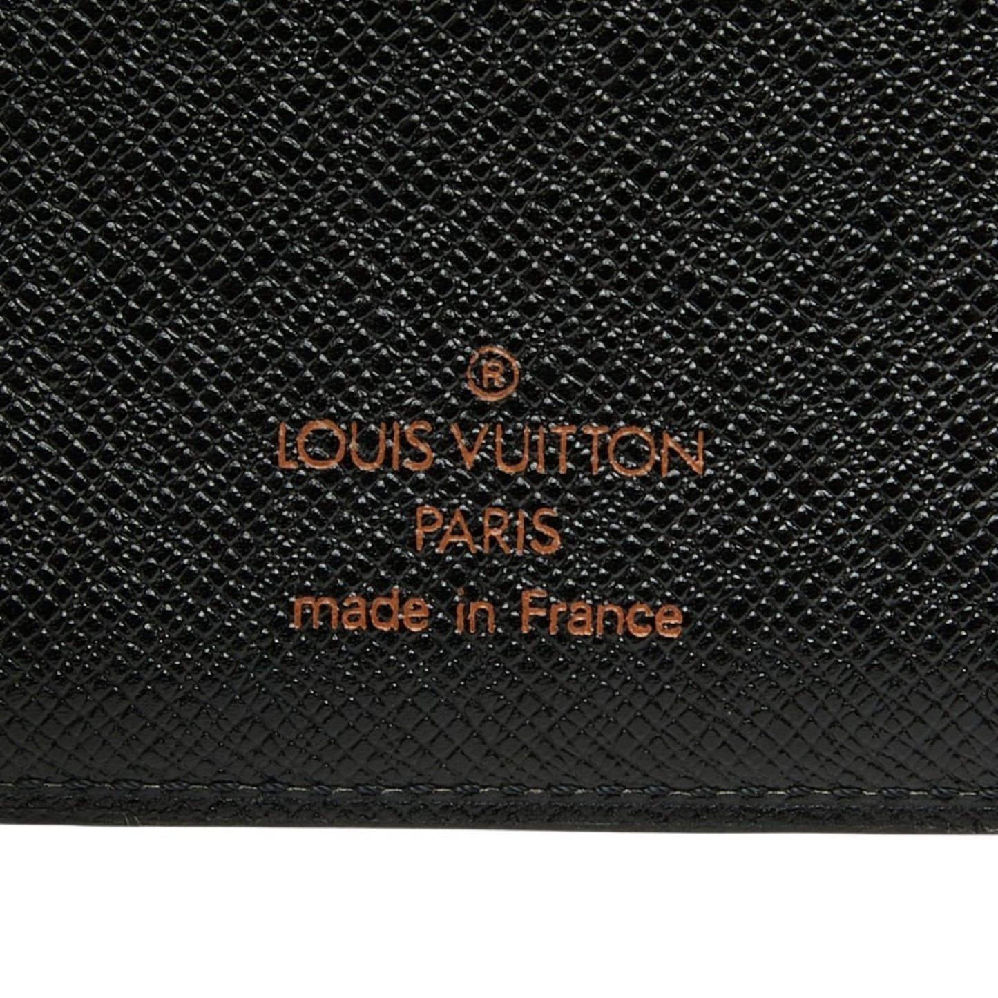 Louis Vuitton Epi Agenda Mm Notebook Cover R20202 Noir Black Leather
