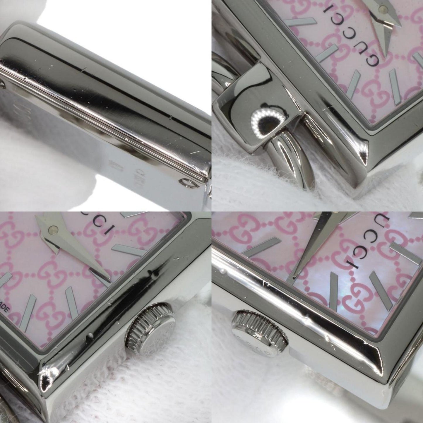 Gucci Ya120 Tornavoni Watch Stainless Steel Ss