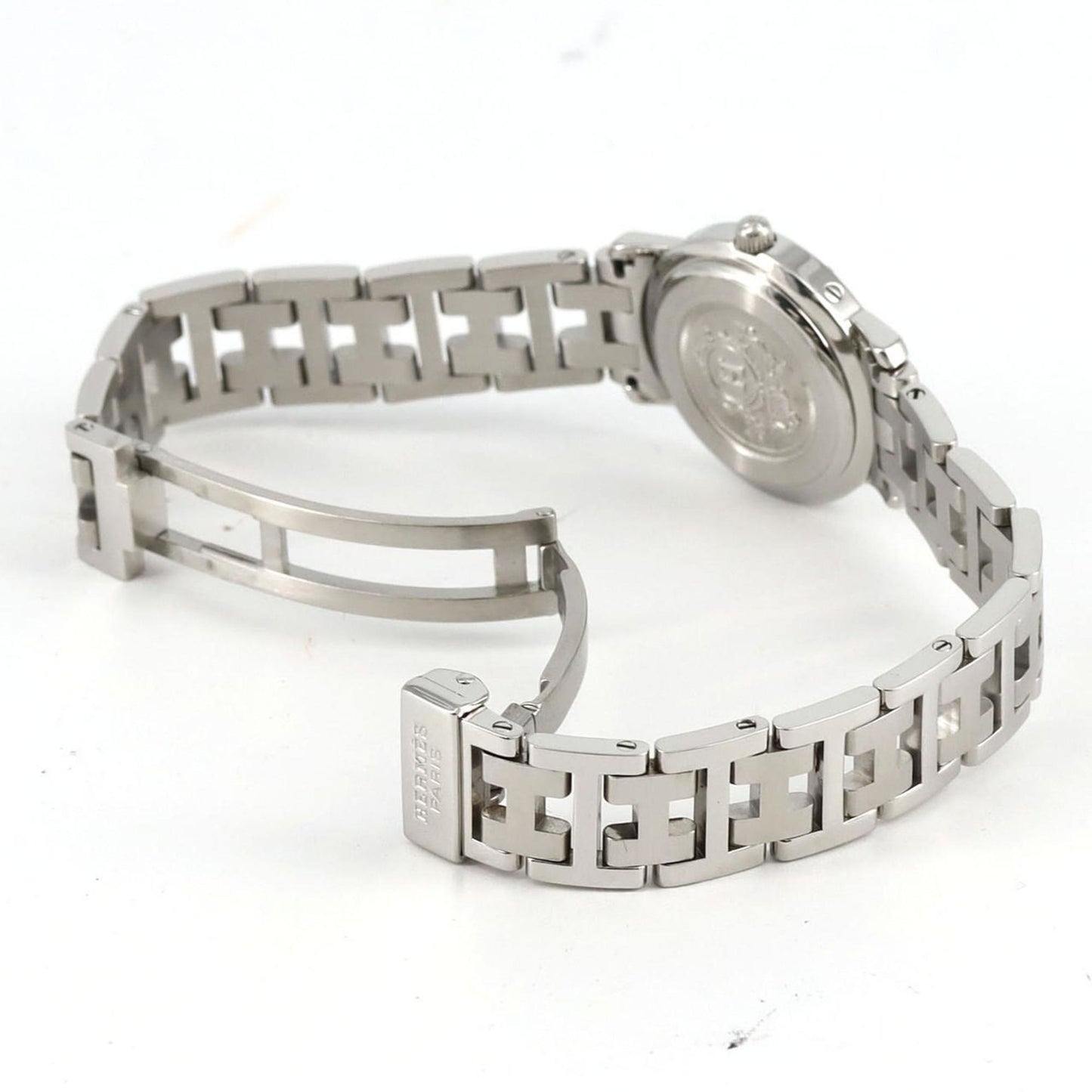 Hermes Clipper Cl4.210 Ss Quartz Watch