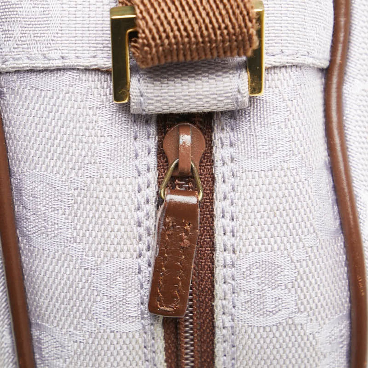 Gucci Gg Canvas Shoulder Bag/Pouch 90781 Purple/Brown