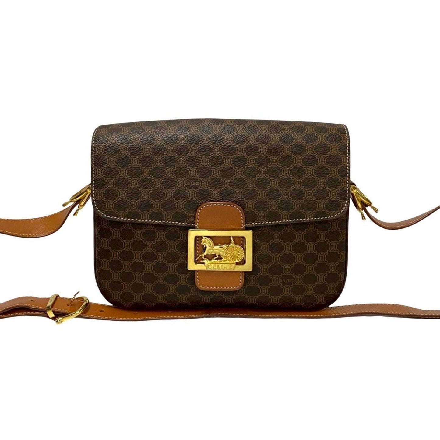 Celine Macadam Blason Triomphe Print Logo