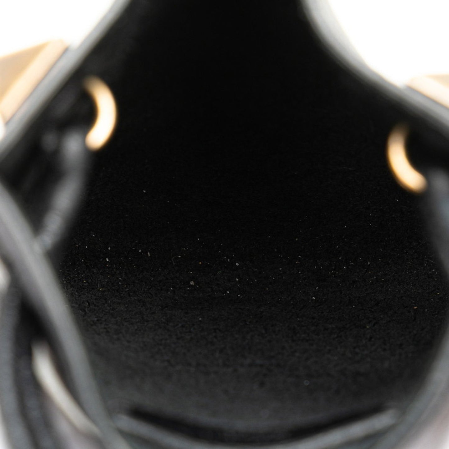 Studded Shoulder Bag In Black Leather