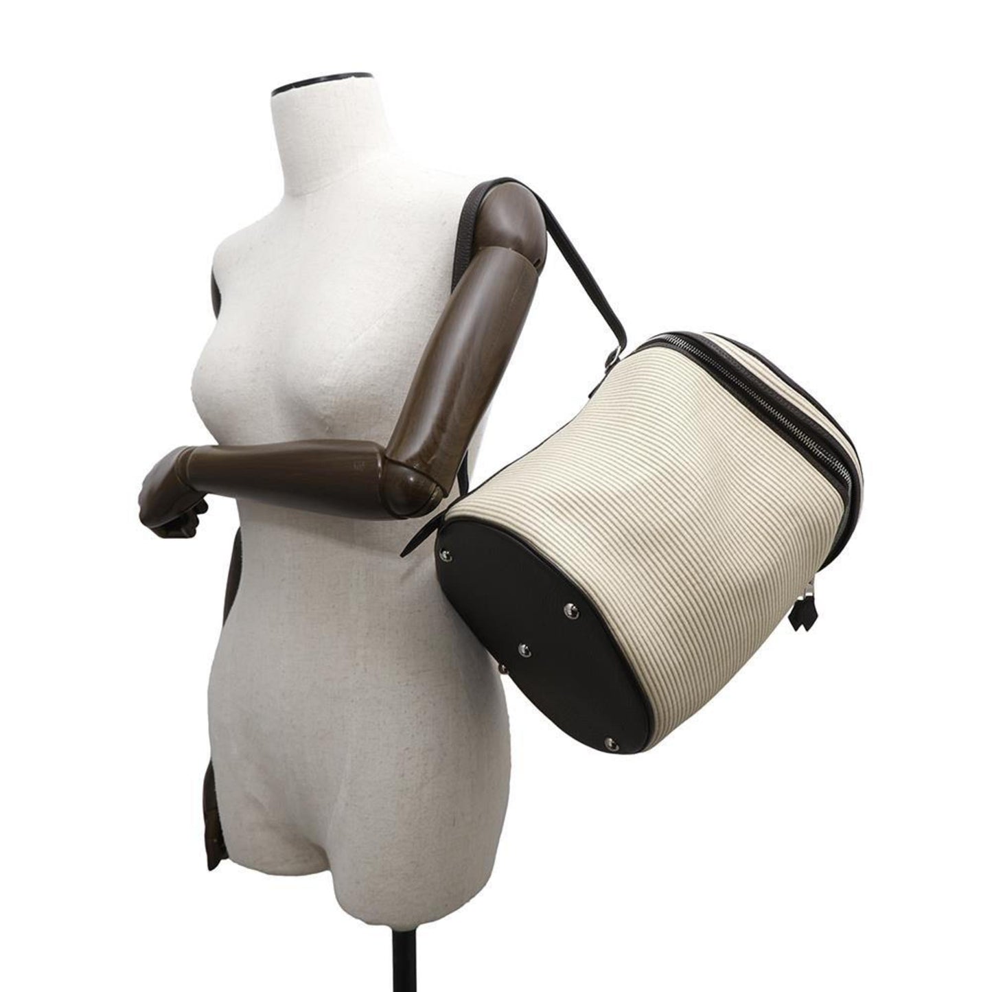 Hermes Handbag Intercity Beige Crinoline Taurillon Clemence Hermes