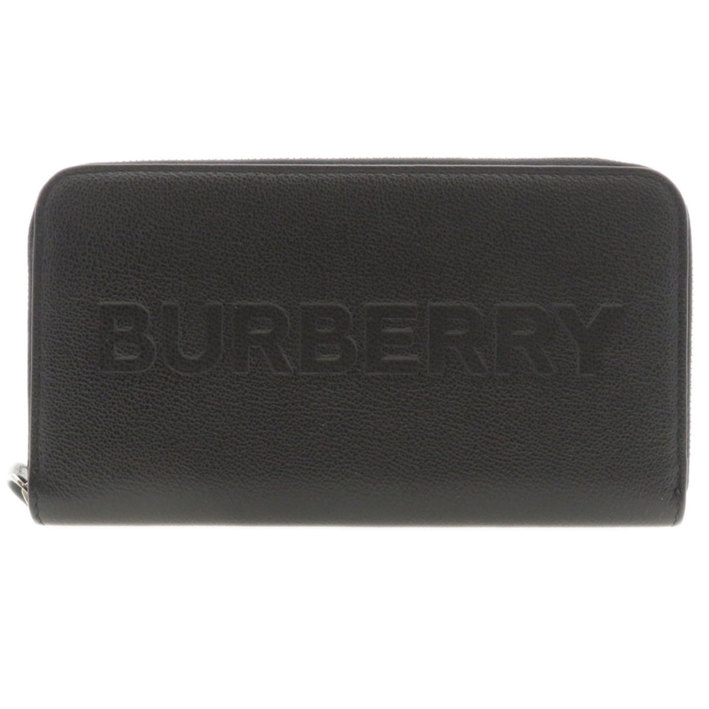 Burberry Motif Long Wallet Leather