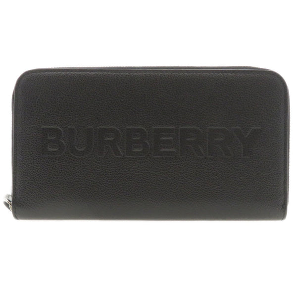 Burberry Motif Long Wallet Leather