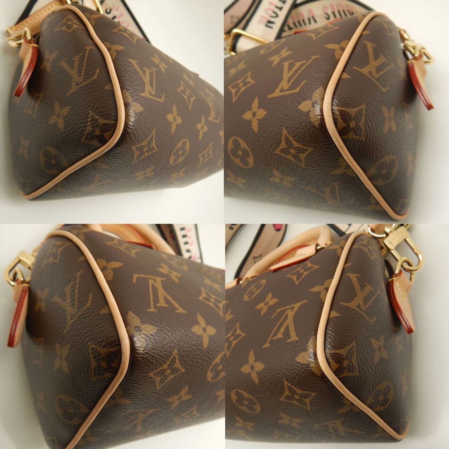 Louis Vuitton Louis Vuitton Monogram Speedy Bandouliere 20 M46234 Handbag Noir 253025